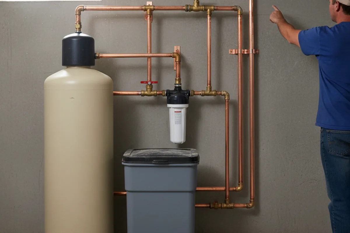 Whole-house water treatment system installed in Jamestown